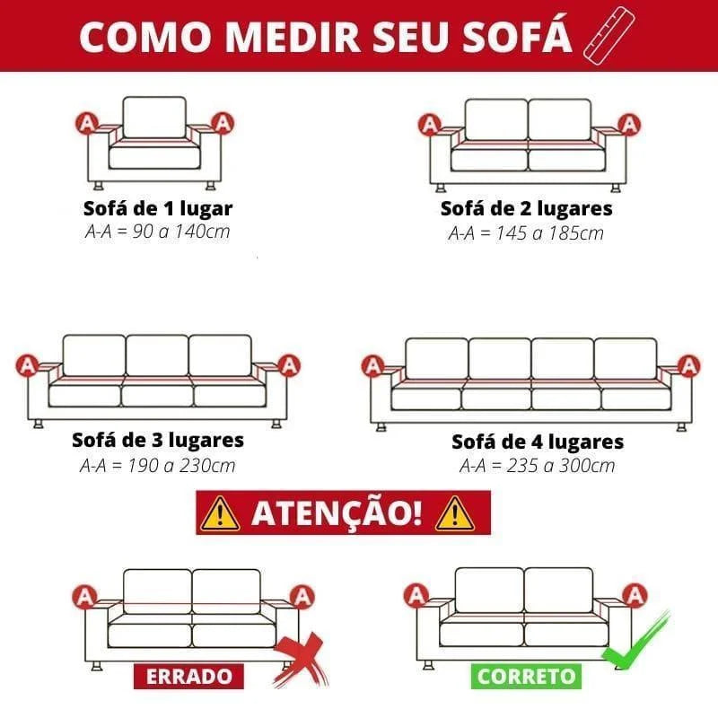 Capa para Sofá Acolchoada em Veludo Cinza – Antiderrapante e Confortável