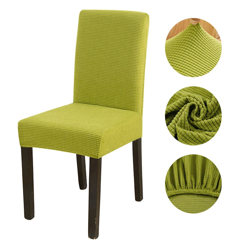 Capa de Cadeira Jantar Jacquard