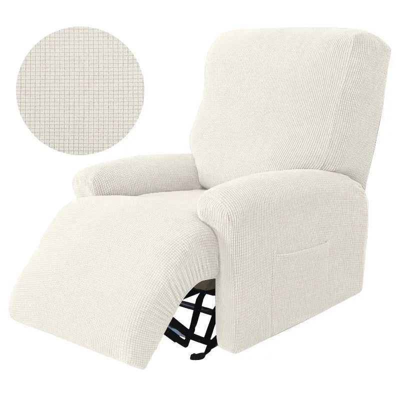 Capa de Poltrona Reclinável do Papai Jacquard 4 Peças