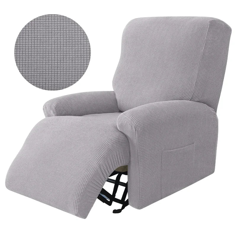 Capa de Poltrona Reclinável do Papai Jacquard 4 Peças