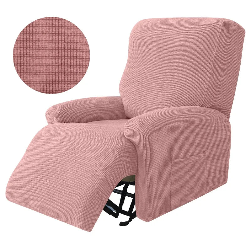 Capa de Poltrona Reclinável do Papai Jacquard 4 Peças