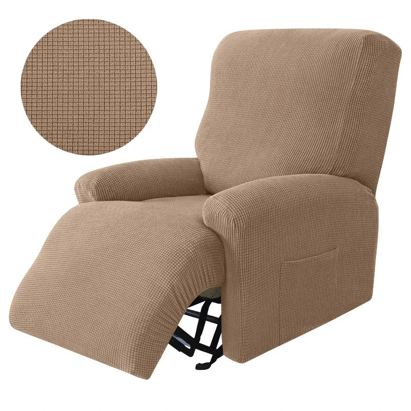 Capa de Poltrona Reclinável do Papai Jacquard 4 Peças