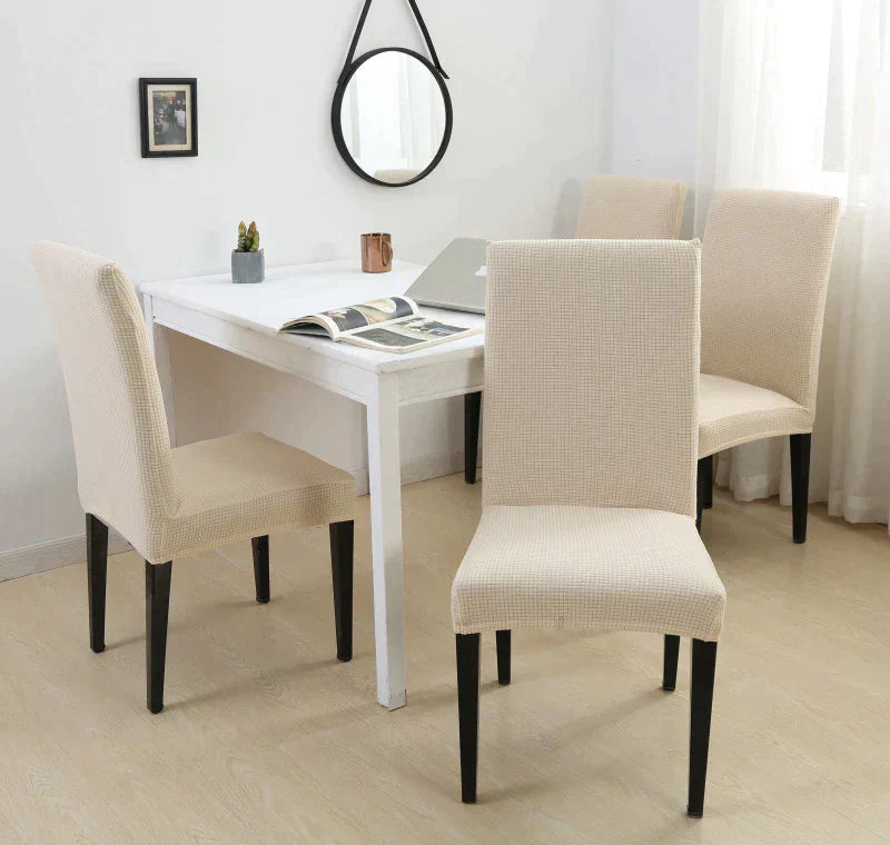 Capas de Cadeira Jacquard com Elastano