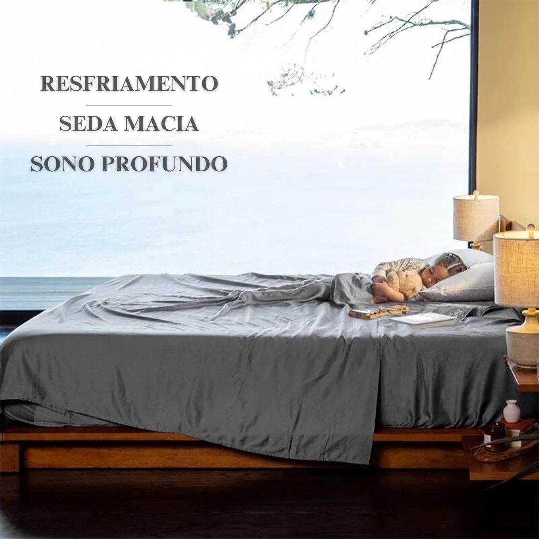 Conjunto de Lençóis Bambu Orgânico