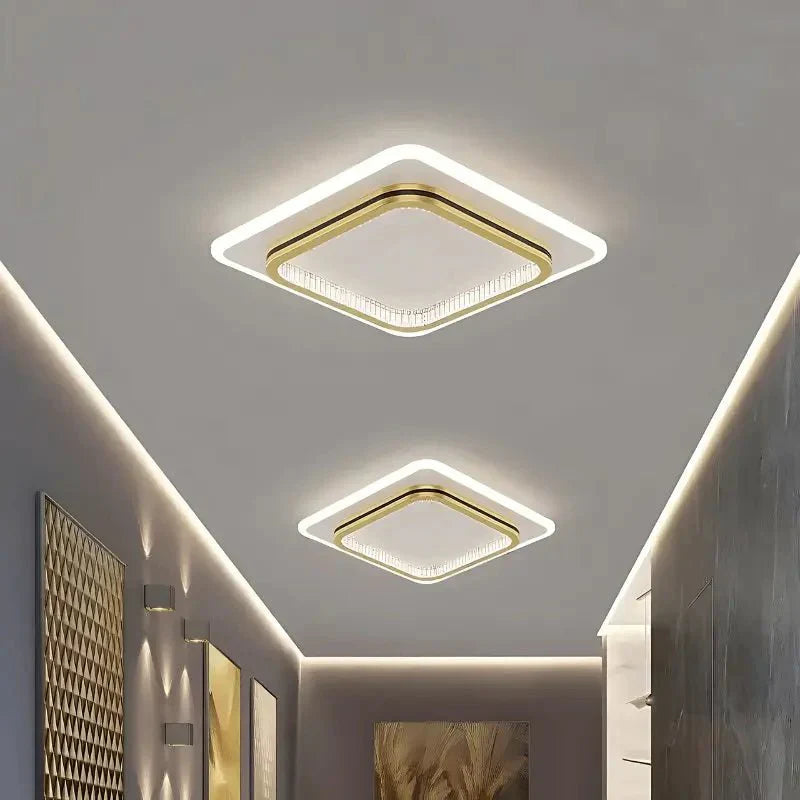 Luminária de Teto Moderna para Instalação de Sobrepor com Design Contemporâneo