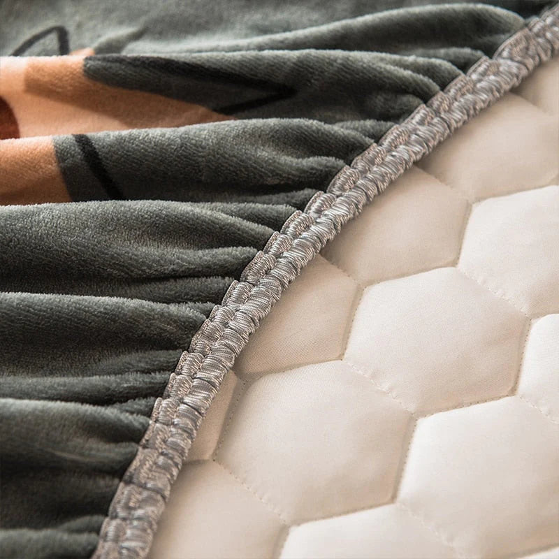 Conjunto de Cama Sleep Luxury Premium - Jogo de Lençol + Fronhas Brinde