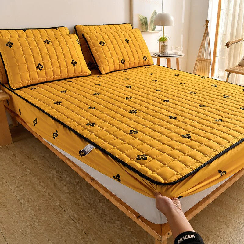 Conjunto de Cama Sleep Luxury Premium - Jogo de Lençol + Fronhas Brinde