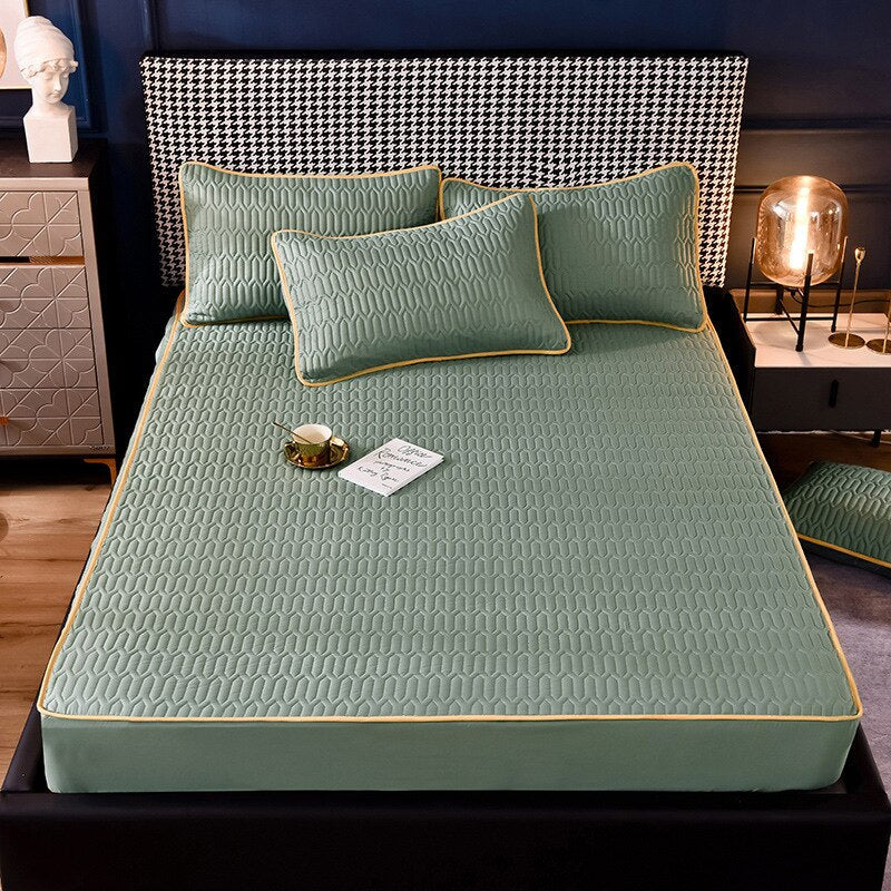 Conjunto de Cama Sleep Luxury Premium - Jogo de Lençol + Fronhas Brinde