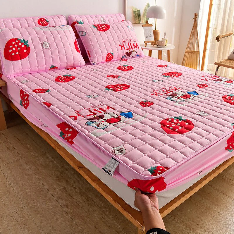 Conjunto de Cama Sleep Luxury Premium - Jogo de Lençol + Fronhas Brinde