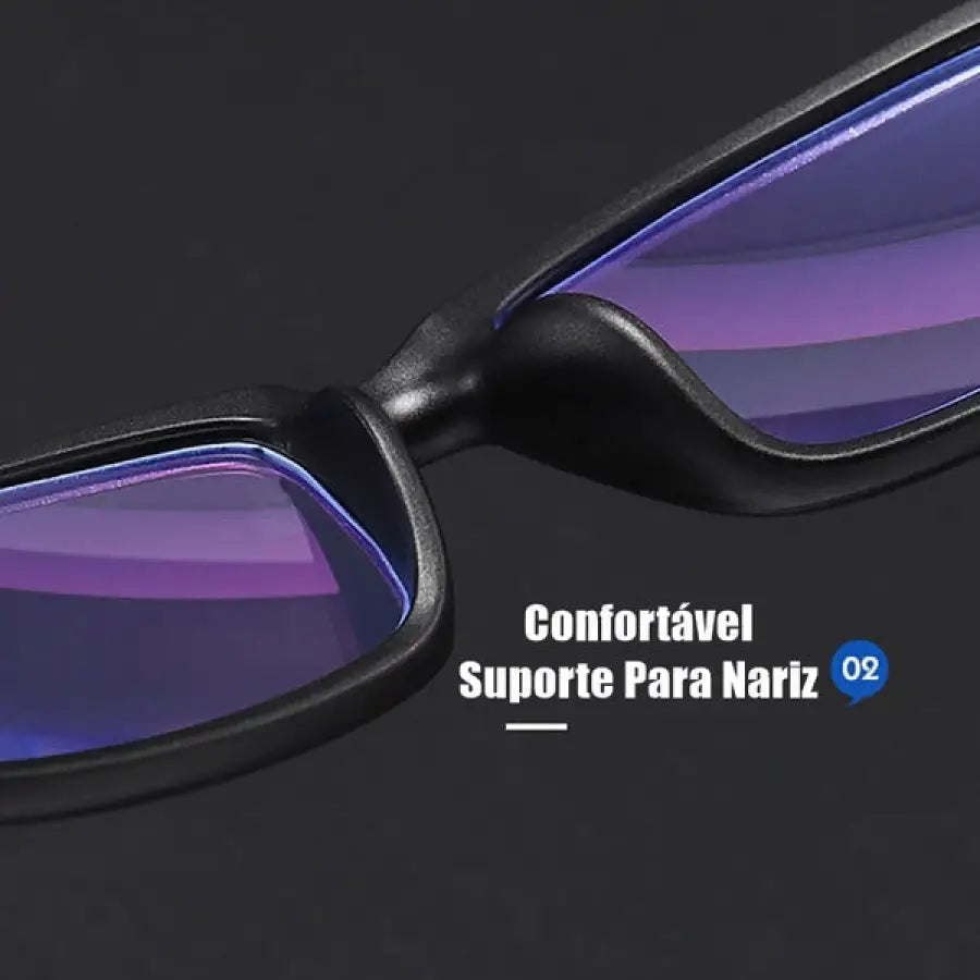 Óculos Inteligente Anti Luz Azul - Compre 01 Leve 02 1038