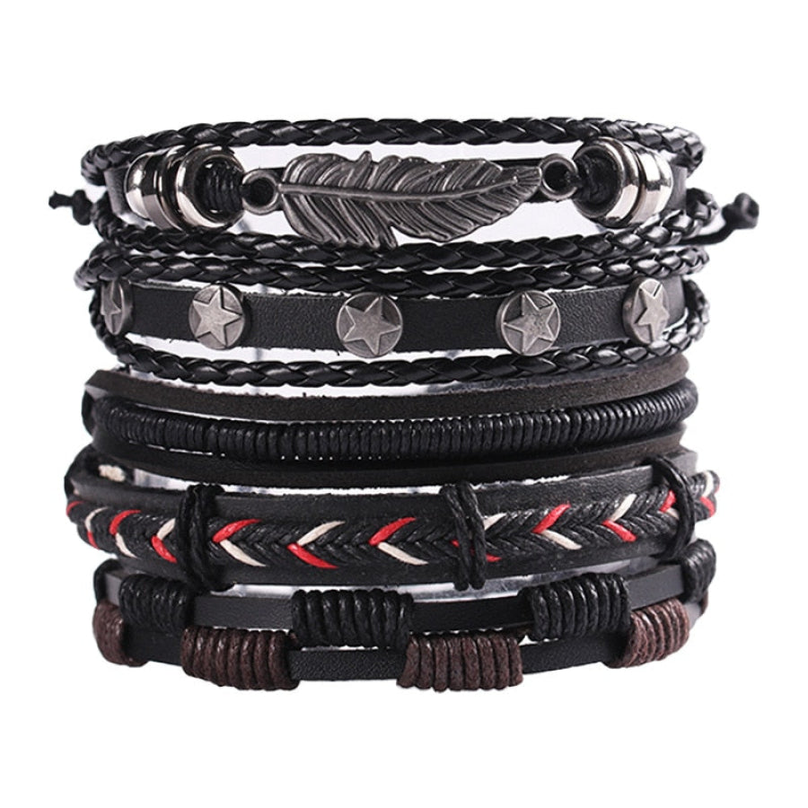 Pulseira Masculina Couro 887