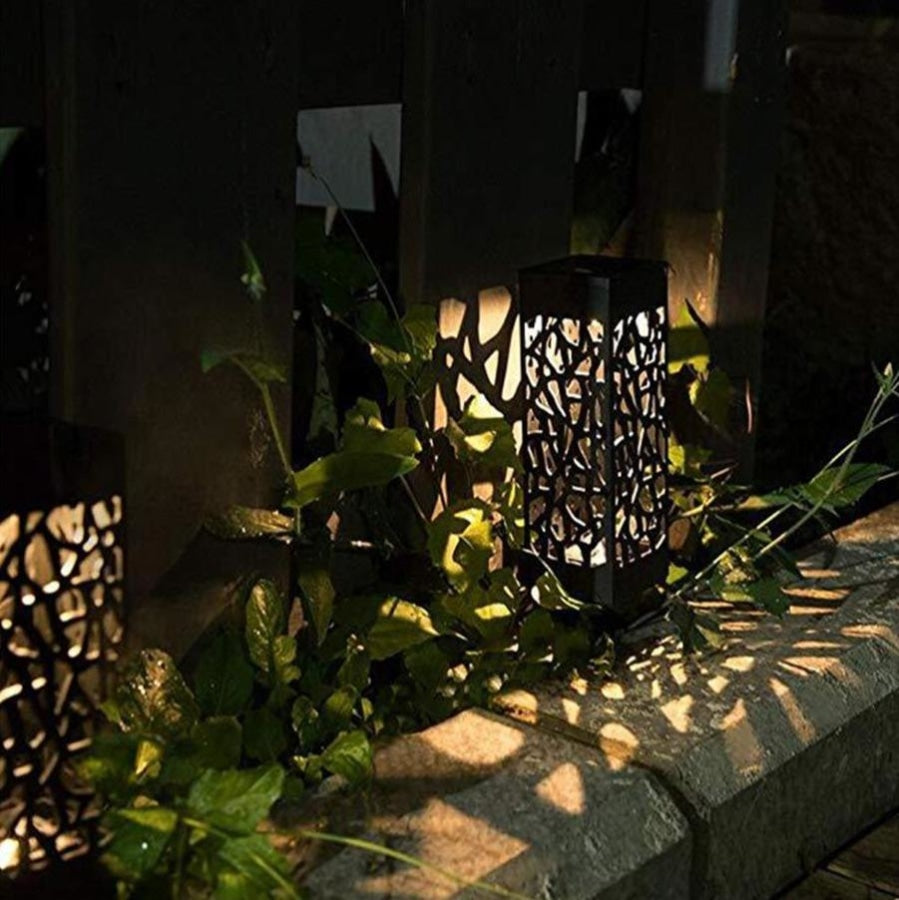 Hollow Led com Painel Solar - Super Mix Store Branco