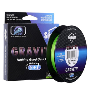 Linha de Pesca SeaKnight GRAVITY Series G9  Multifilamento X9 Fios Trançados 150/300m