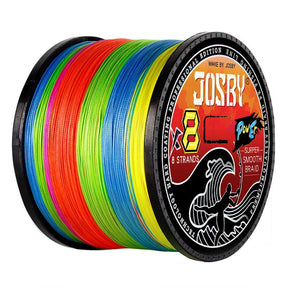 Linha de Pesca Multifilamento JOSBY X4 Fios Trançados 300m