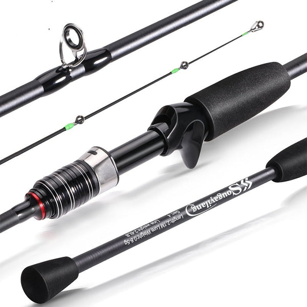 Vara Para Carretilha ou Molinete 106g Sougayilang Carbono Ultraleve para Pesca Esportiva