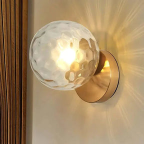 Arandela Decorativa para Interior com Globo de Vidro