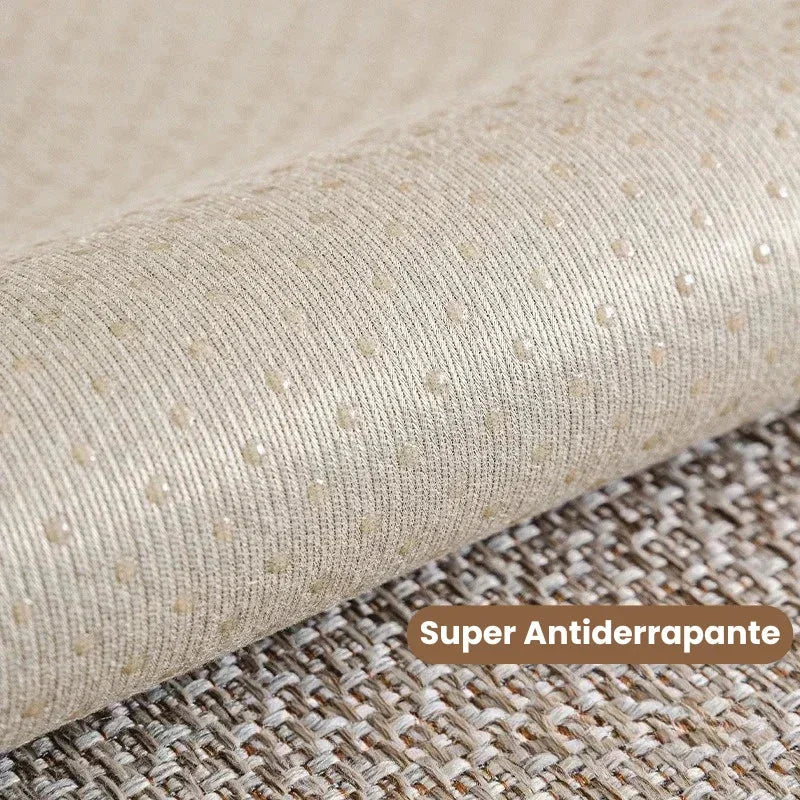 Capa de Sofá Premium em Chenille com Design Moderno Chumbo