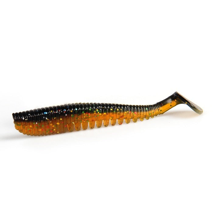 Isca Artificial Bearking Soft Jerk - 5 unidades 9,5cm 5,2g