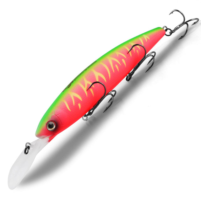 Isca Artificial Bearking Wobblers Minnow Fundo - 13cm 28,6g