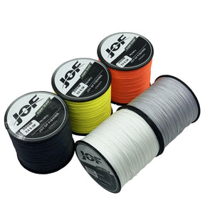 Linha de Pesca JOF Multifilamento X4 Fios Trançados 300m