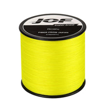 Linha de Pesca JOF Multifilamento X4 Fios Trançados 300m