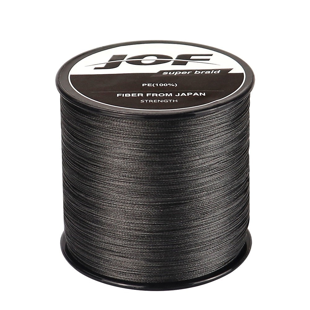 Linha de Pesca JOF Multifilamento X4 Fios Trançados 300m