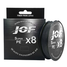 Linha de Pesca JOF Multifilamento X8 Fios Trançados 150m