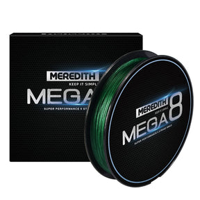 Linha de Pesca Multifilamento Meredith Premium X8 Fios Trançados 300m