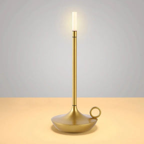 Luminária de Mesa Estilo Vela Recarregável Sem Fio