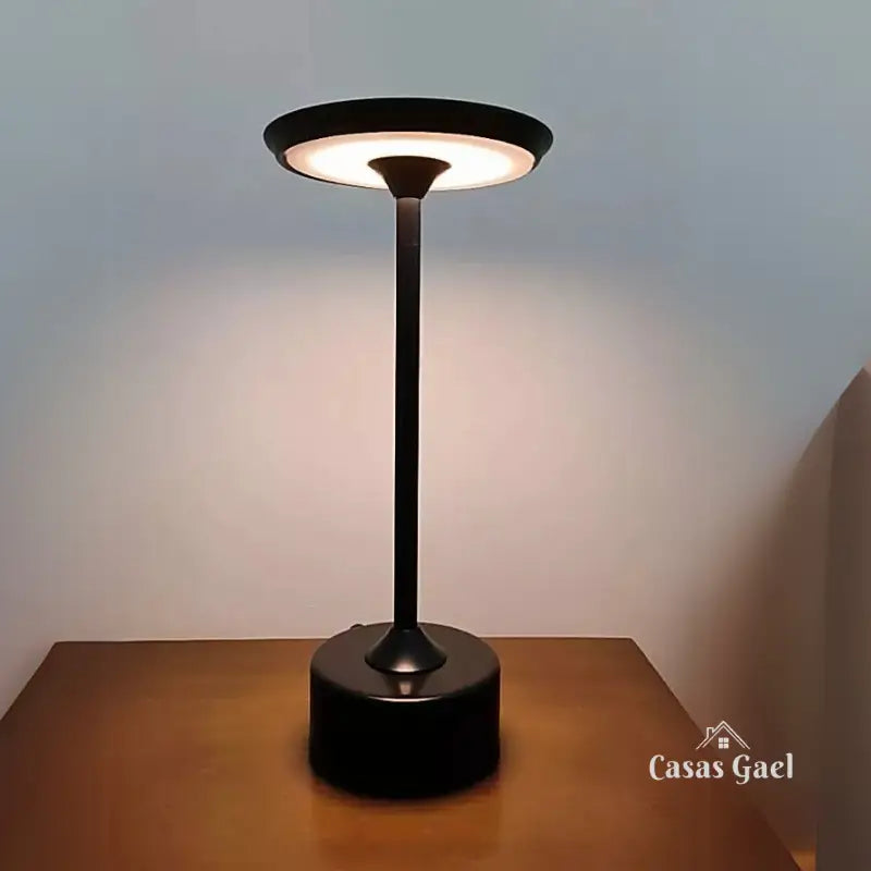 Luminária de Mesa LED Sem Fio com Ajuste de 3 Tons de Luz