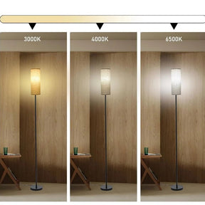 Luminária de Piso com Design Minimalista e Luz Regulável