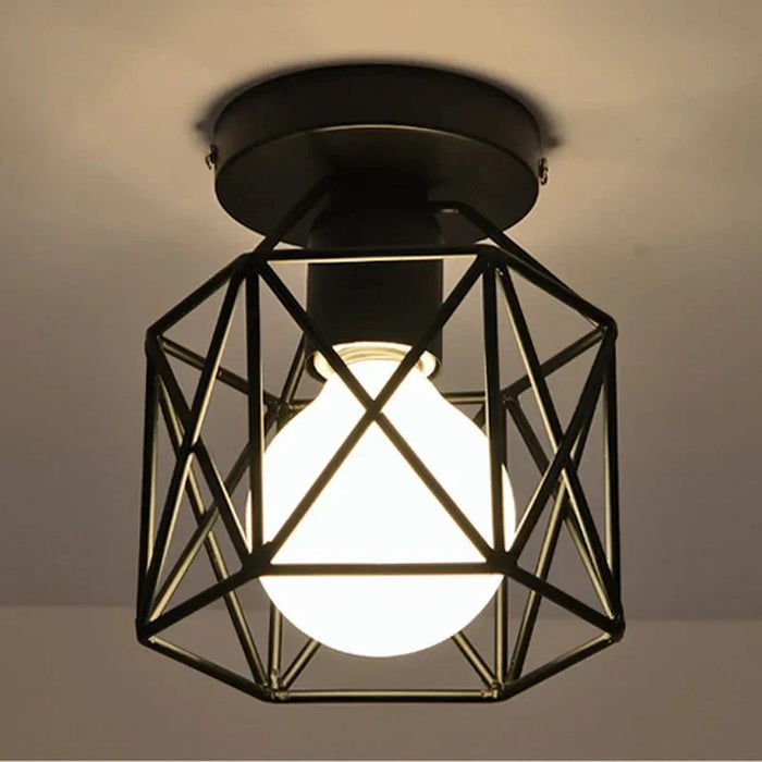 Detalhes da Luminária de Teto Moderna