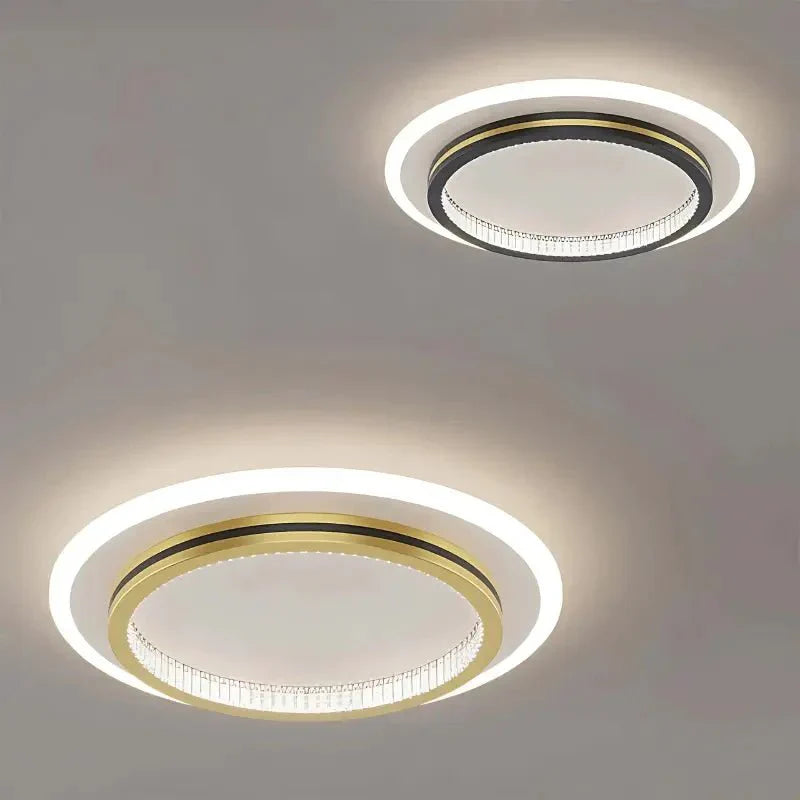 Luminária de Teto Moderna para Instalação de Sobrepor com Design Contemporâneo