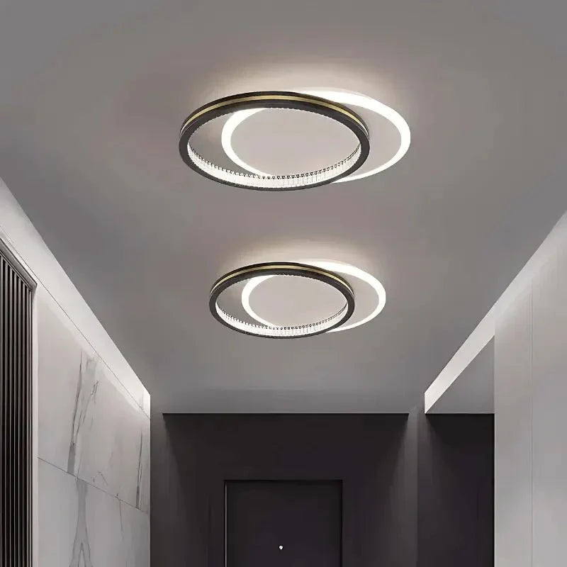 Luminária de Teto Moderna para Instalação de Sobrepor com Design Contemporâneo