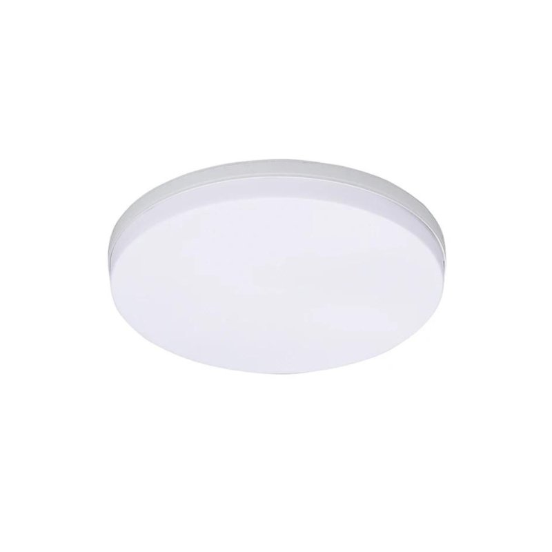 Luminária de Teto Sobrepor LED Branco com Design Minimalista