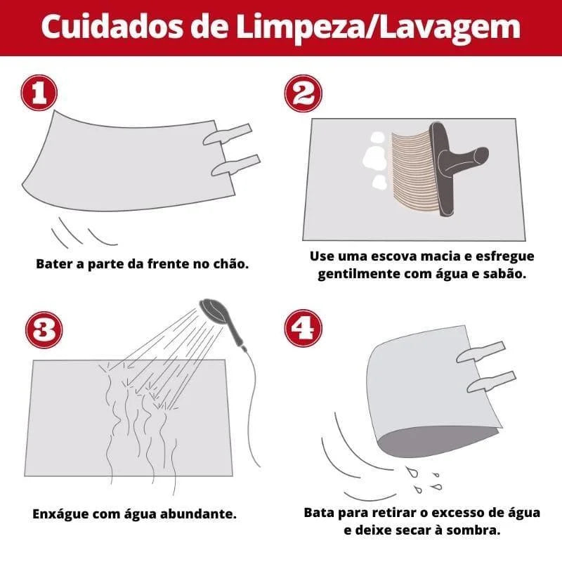 Tapete Cáqui Mescla Felpudo Antiderrapante para Sala – Seguro e Elegante