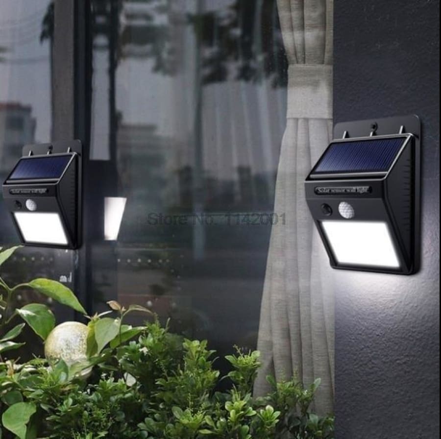 Arandela Externa Led Luz Solar Sensor De Movimento 810