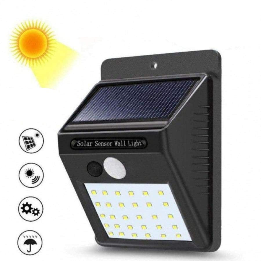 Arandela Externa Led Luz Solar Sensor De Movimento 810