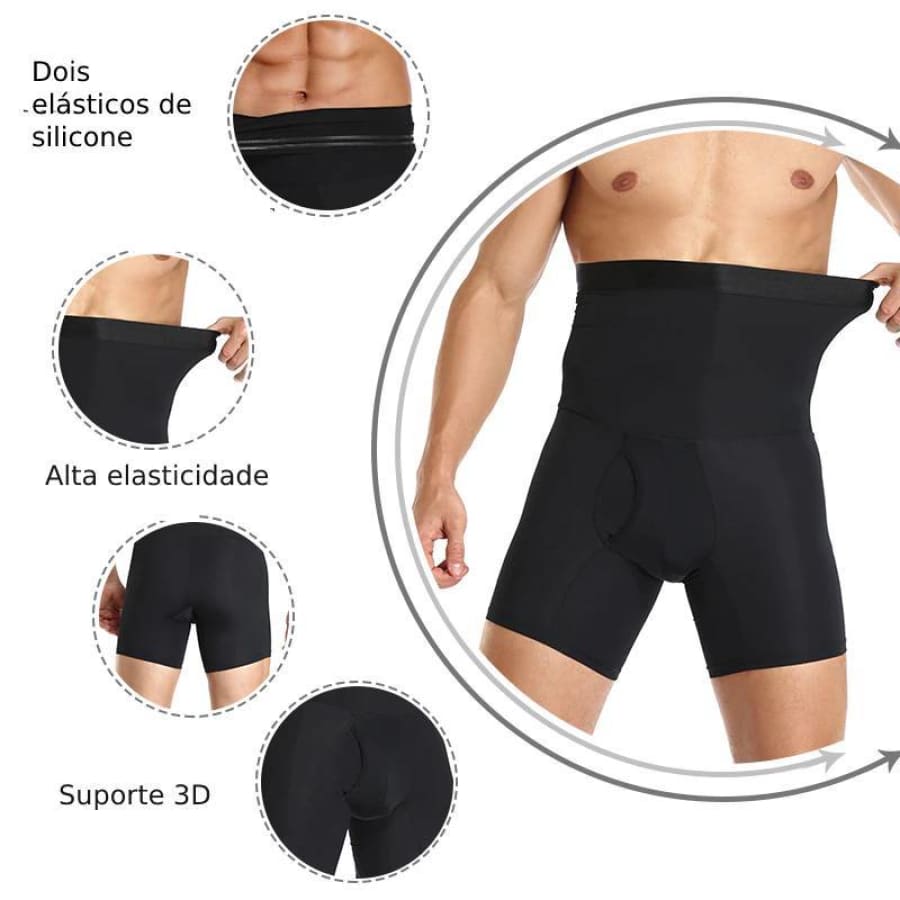 Bermuda Masculina De Compressão Premium 4Fit 720