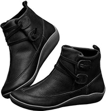 Bota Feminina Cano Curto Confortável Preto / 34 968