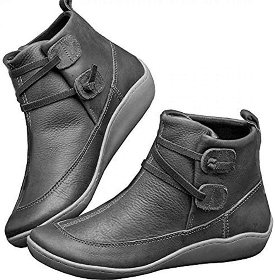 Bota Feminina Cano Curto Confortável Verde / 34 968