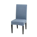 Capas Para Cadeiras cores lisas - Super Mix Store Cinza azulado