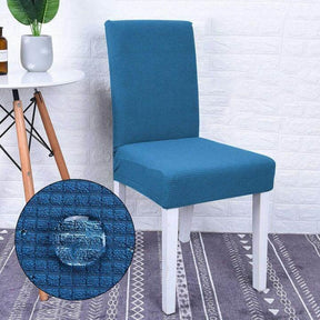 Capa decor para cadeira resistente a água - Super Mix Store Azul oceano