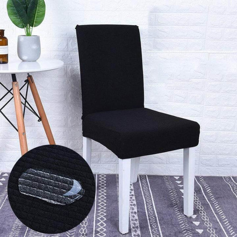 Capa decor para cadeira resistente a água - Super Mix Store Preto