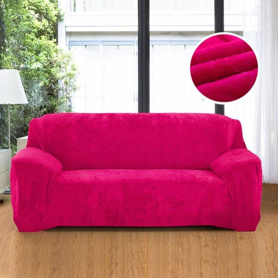 Capas de Sofá Modernas - Plush - Super Mix Store Pink