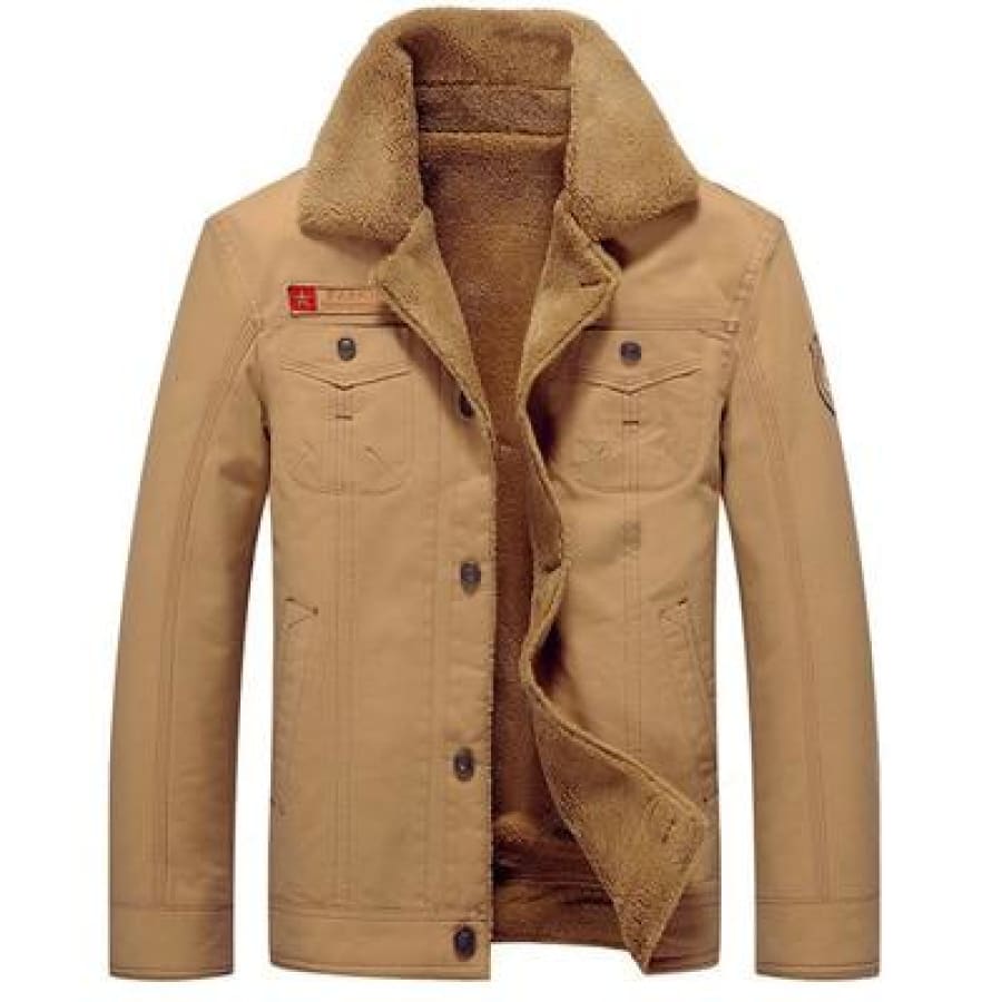 Casaco Parka Masculina Mountain Bege / P 684