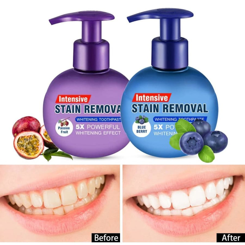 Creme Clareador Dental 100% Natural Stain Removal Original / Importado 660