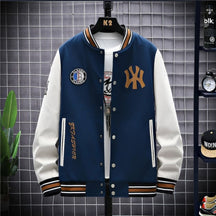 Jaqueta College Masculina Baseball Students Azul / P 995