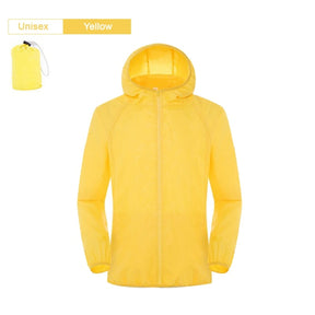 Jaqueta Corta Vento Masculina Amarelo / P 871