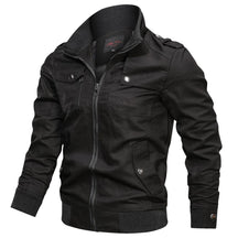 Jaqueta Masculina Slim Ziper Preto / Pp 993